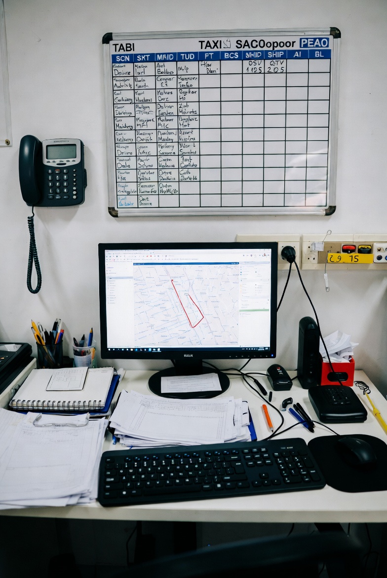 Mobile dispatch workflow screen
